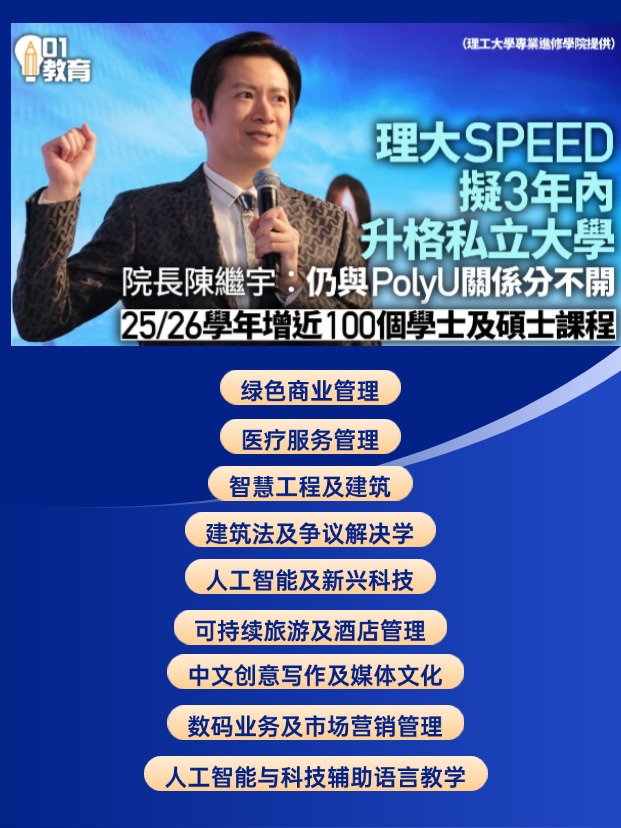 大專能申請香港碩士嗎？港理工speed學(xué)院碩士專業(yè)盤點(diǎn)！